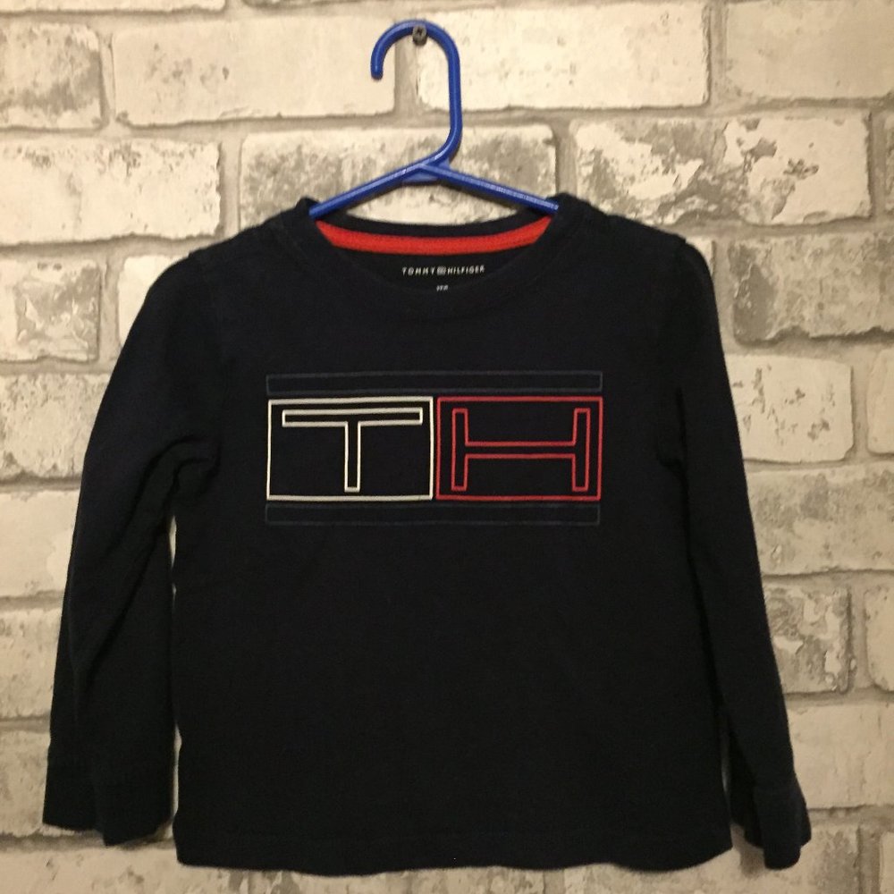 Tommy Hilfiger Boy's Long Sleeve Shirt Size 3